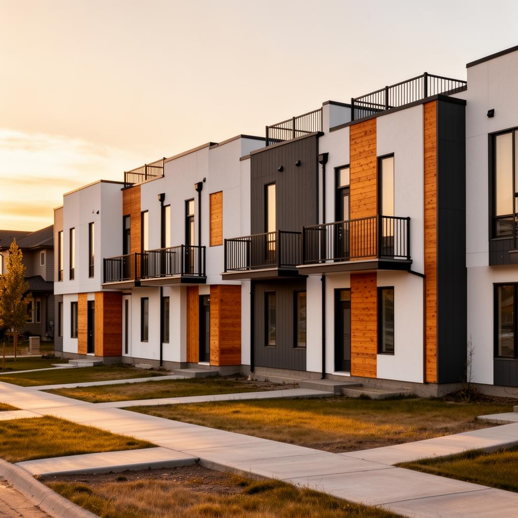 Glenwood Eight — 8 Units townhouse development in Edmonton