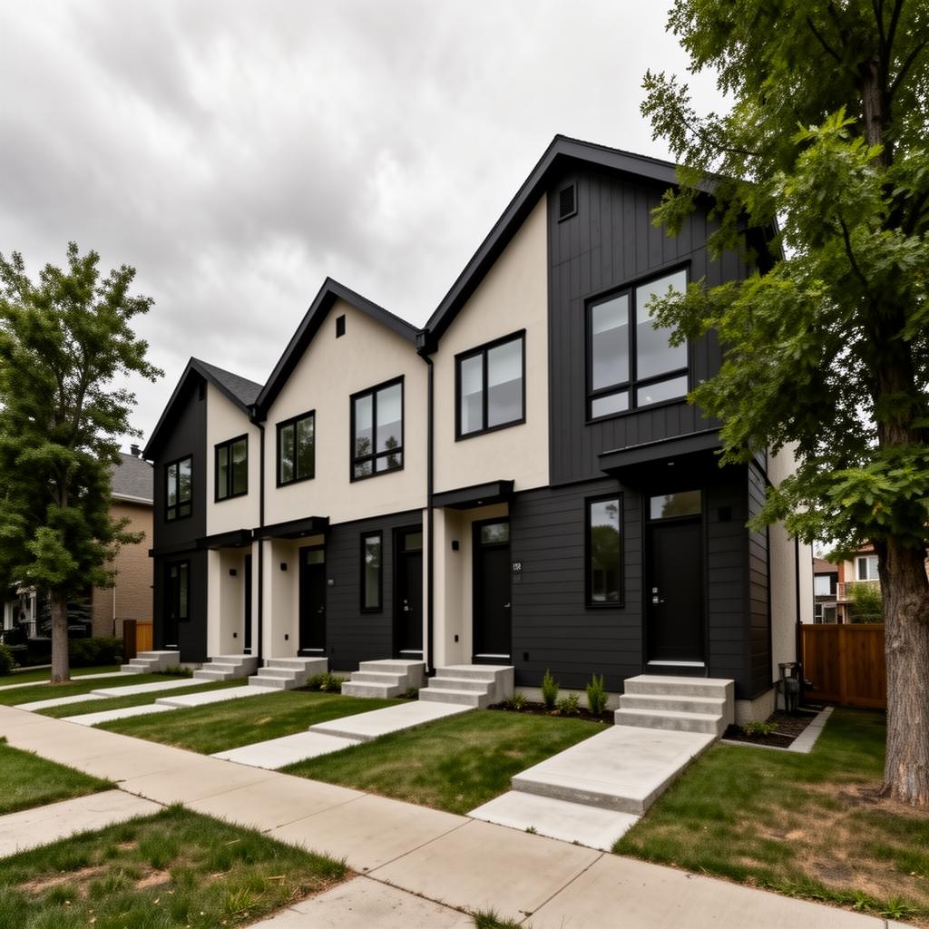 Ritchie Row — 6 Units townhouse development in Edmonton